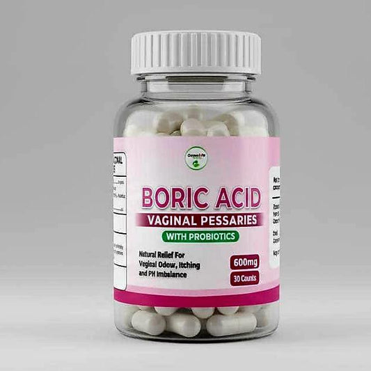 Boric acid with probiotics suppositories