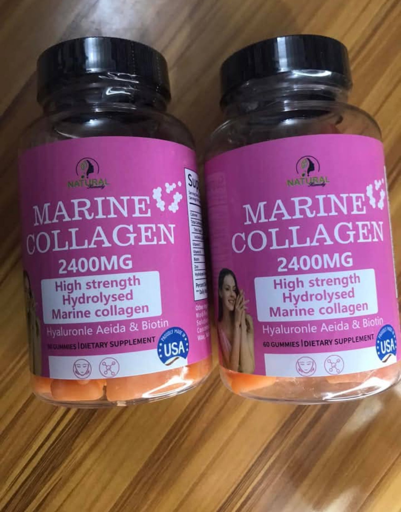 Marine collagen gummies